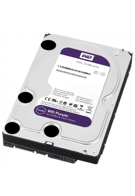Western Digital WD20PURX 2TB 3,5" Desktop 5400rpm, 64 MB puffer, SATA3 - Purple