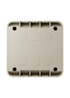 Ajax Surface Mounting Box Ivory - Falon kívüli kiemelő keret [55] ASP -csont_ProGuard-Europe