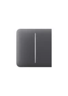 AJAX LightSwitch SideButton (2-gang) - Oldalsó kettes gomb sorolókerethez, grafit szín