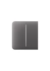 AJAX LightSwitch SideButton (2-gang) - Oldalsó kettes gomb sorolókerethez, szürke szín