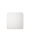 Kép 1/6 - AJAX LightSwitch SoloButton (2-gang) - Kettes gomb, fehér szín