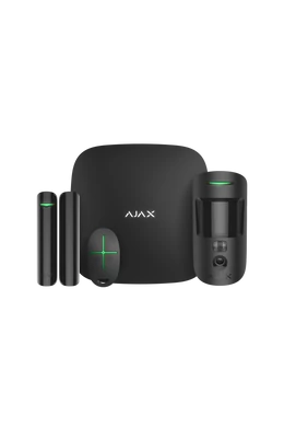 Ajax StarterKit Cam BL - Ajax riasztó szett, fekete szín