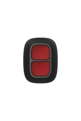 AJAX DoubleButton BL - Vezeték nélküli dupla gombbal vezérelhető pánik gomb