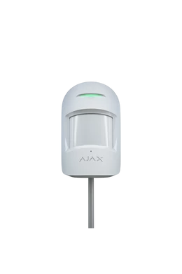 Ajax Fibra CombiProtect - Vezetékes kombinált beltéri mozgás- és üvegtörésérzékelő