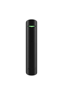 AJAX Superior GlassProtect BL - Vezeték nélküli beltéri üvegtörésérzékelő - fekete