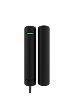 AJAX DoorProtect G3 Fibra BL - Vezetékes nyitásérzékelő ütés-, dőlés és mágneshamisítás elleni védelemmel