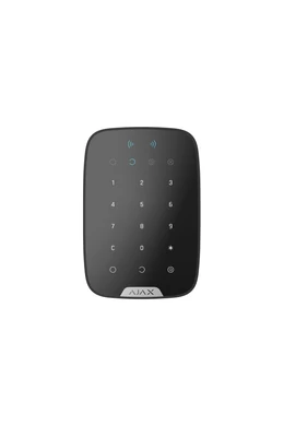 AJAX Keypad Plus BL - Vezeték nélküli érintésvezérelt kezelő panel, RFID olvasóval