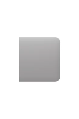 AJAX LightSwitch SideButton (1-gang/2-way) - Oldalsó egyes gomb sorolókerethez, köd szín