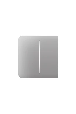 AJAX LightSwitch SideButton (2-gang) - Oldalsó kettes gomb sorolókerethez, köd szín