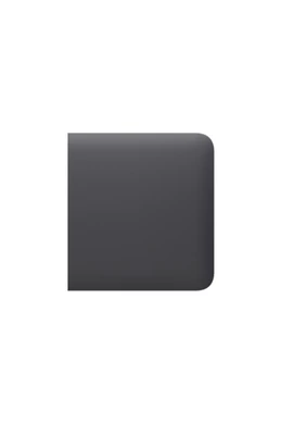 AJAX LightSwitch SideButton (1-gang/2-way) - Oldalsó egyes gomb sorolókerethez, grafit szín