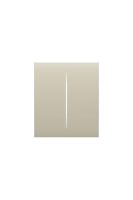 AJAX LightSwitch CenterButton (2-gang) - Középső kettes gomb sorolókerethez, csont szín