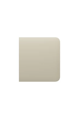 AJAX LightSwitch SideButton (1-gang/2-way) - Oldalsó egyes gomb sorolókerethez, csont szín