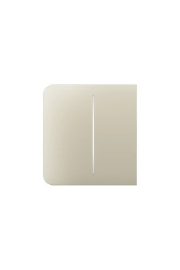 AJAX LightSwitch SideButton (2-gang) - Oldalsó kettes gomb sorolókerethez, csont szín