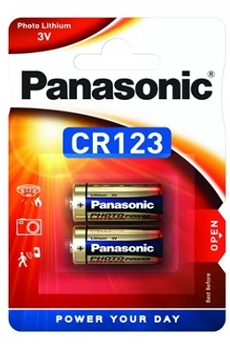 Panasonic CR123 elem 2db/cs
