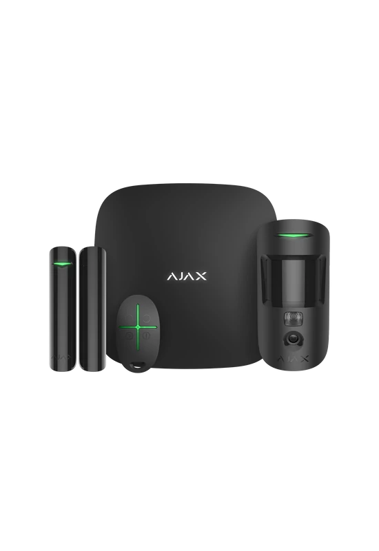 Ajax StarterKit Cam BL - Ajax riasztó szett, fekete szín
