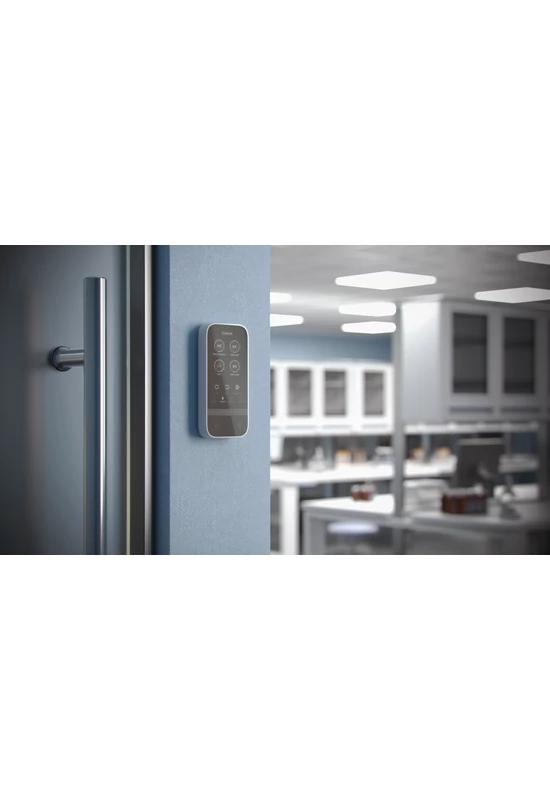 AJAX Fibra Keypad TouchScreen WH - Vezetékes kezelő érintőképernyővel, fehér szín ProGuard-Europe