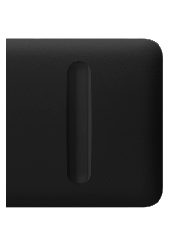 AJAX LightSwitch SideButton (Dimmer) - Oldalsó fényerőszabályzós gomb sorolókerethez, fekete szín
