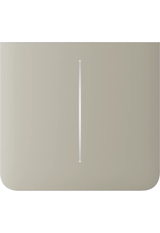 AJAX LightSw. SideButton (2-gang) Vertical - Oldalsó kettes gomb függőleges sorolókerethez, csont