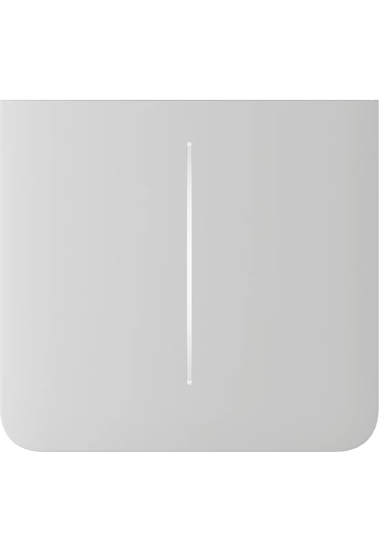 AJAX LightSw. SideButton (2-gang) Vertical - Oldalsó kettes gomb függőleges sorolókerethez, fehér