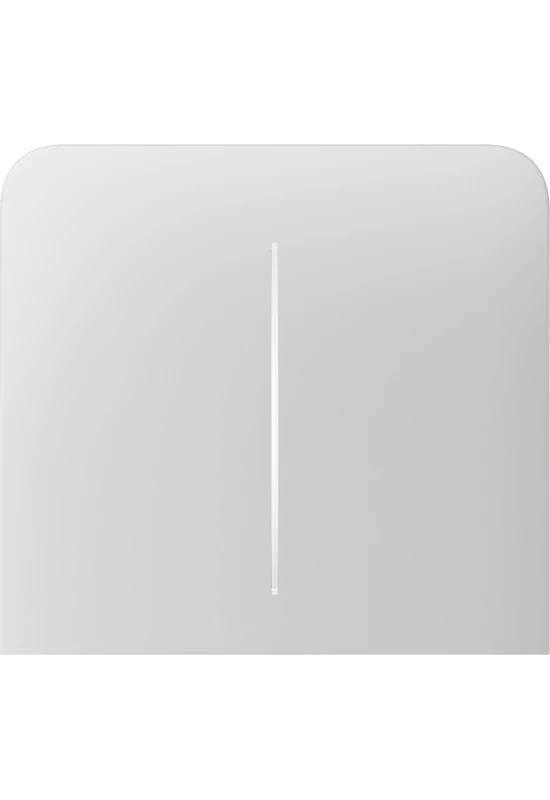 AJAX LightSw. SideButton (2-gang) Vertical - Oldalsó kettes gomb függőleges sorolókerethez, fehér