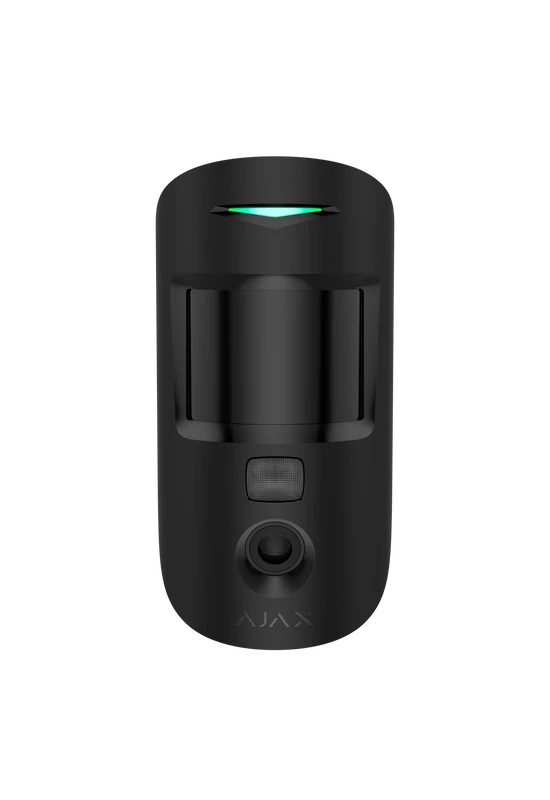 AJAX MotionCam BL - Vezeték nélküli beltéri mozgásérzékelő, beépített kamerával