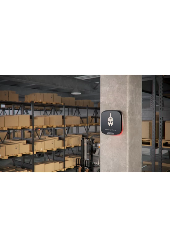 AJAX Superior StreetSiren DoubleDeck BL - Vezeték nélküli kültéri hangjelző egyedi logóval- fekete Proguard-Europe