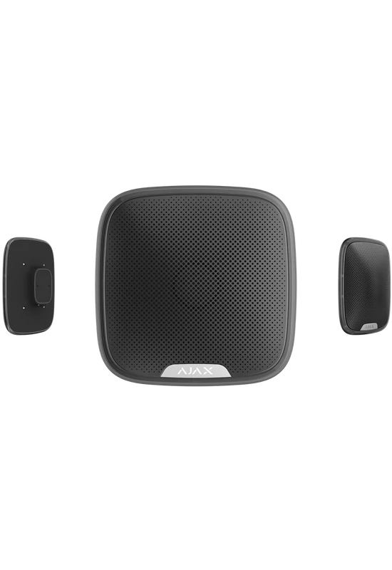 AJAX StreetSiren BL - Vezeték nélküli kültéri hang- és fényjelző