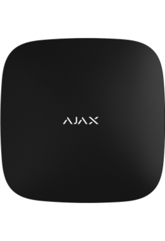 AJAX Hub PLUS BL - Riasztóközpont (150 eszköz kezelése) - Fekete