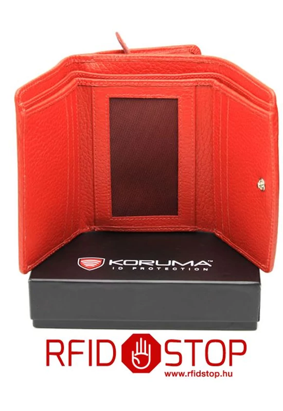 Bank- és azonosító kártyavédő pénztárca Hölgyeknek