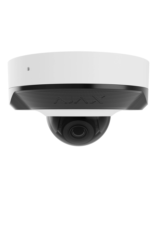 AJAX DomeCam Mini (5 Mp/2.8mm) WH - AJAX Intelligens 5 Mp-es IP Dome kamera, fehér szín