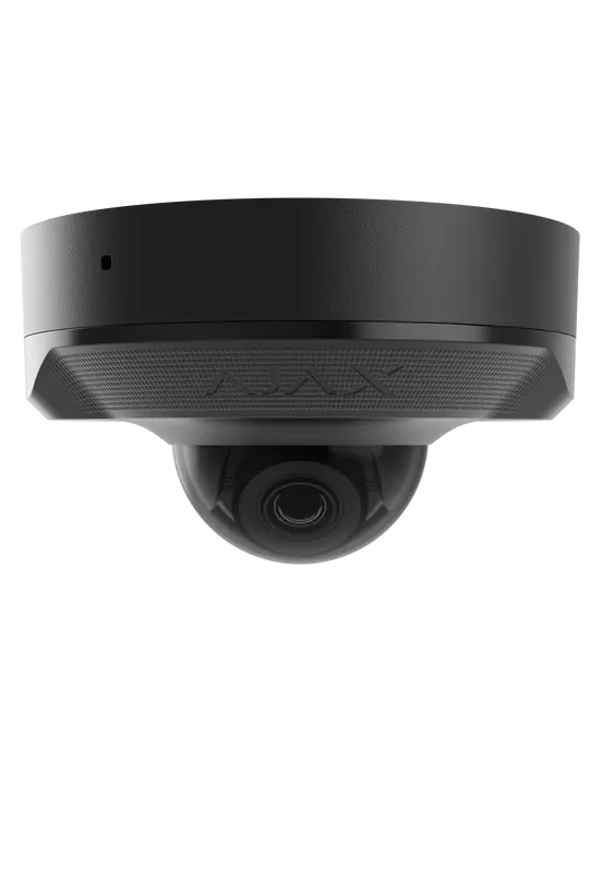 AJAX DomeCam Mini (5 Mp/2.8mm) BL - AJAX Intelligens 5 Mp-es IP Dome kamera, fekete szín