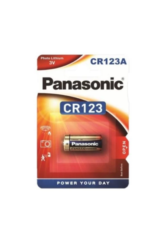 Panasonic CR123 elem