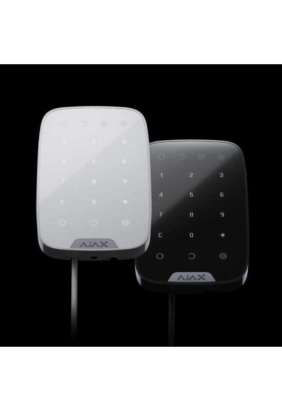 Ajax Fibra Keypad - Vezetékes érintésvezérelt kezelőpanel, LED visszajelzés