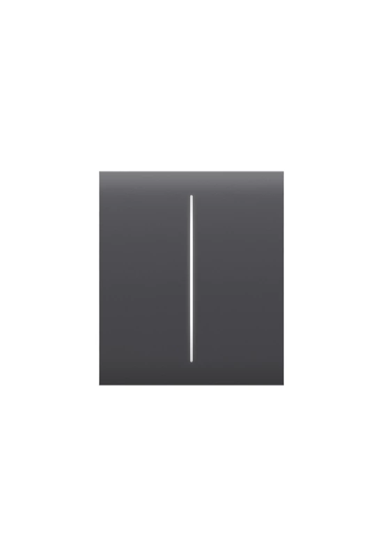 AJAX LightSwitch CenterButton (2-gang) - Középső kettes gomb sorolókerethez, grafit szín