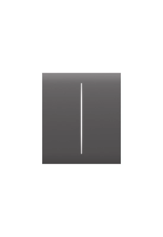 AJAX LightSwitch CenterButton (2-gang) - Középső kettes gomb sorolókerethez, szürke szín