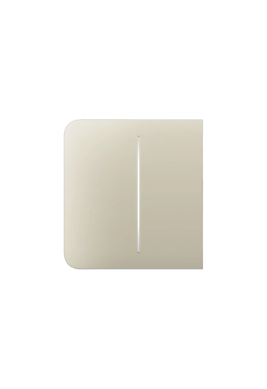 AJAX LightSwitch SideButton (2-gang) - Oldalsó kettes gomb sorolókerethez, csont szín