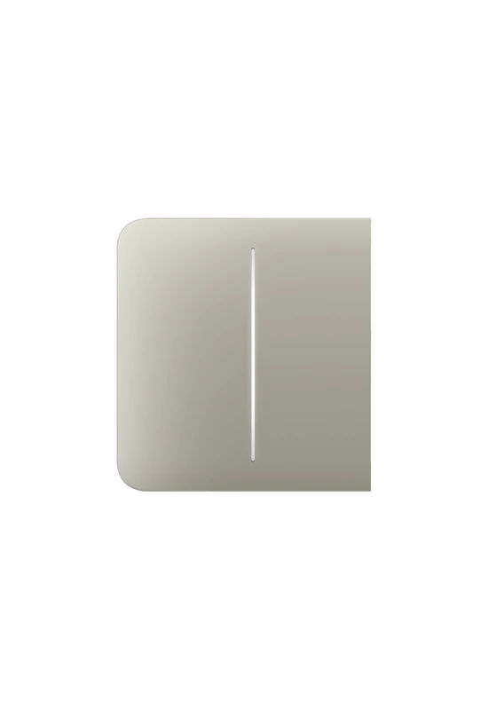 AJAX LightSwitch SideButton (2-gang) - Oldalsó kettes gomb sorolókerethez, oliva szín