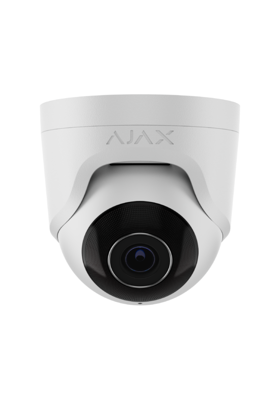 AJAX TurretCam (8Mp/2.8mm) WH - AJAX intelligens 8 Mp-es IP kamera, fehér szín