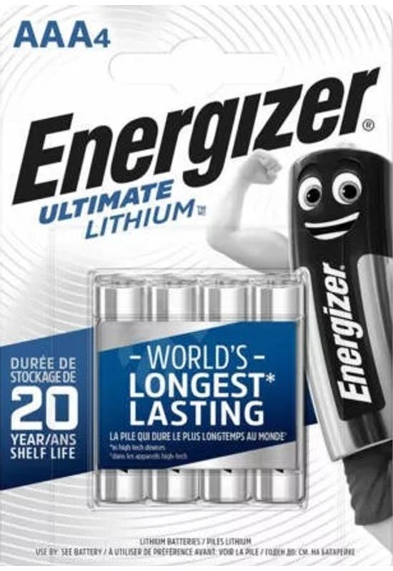 Energizer Ultimate Lithium AAA elem