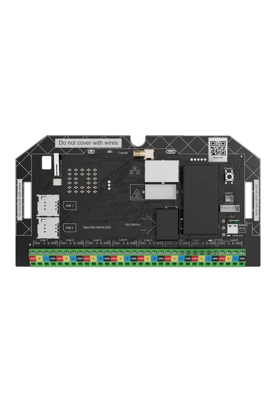 Ajax Superior Hub Hybrid (4G) (burkolat nélkül) (8EU/ECG) ASP