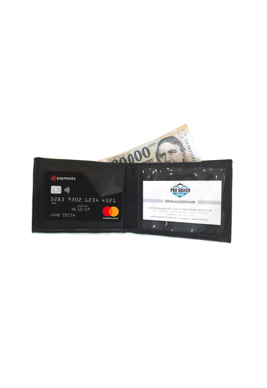 RF árnyékolt pénztárca - PayPass bankkártyákhoz
