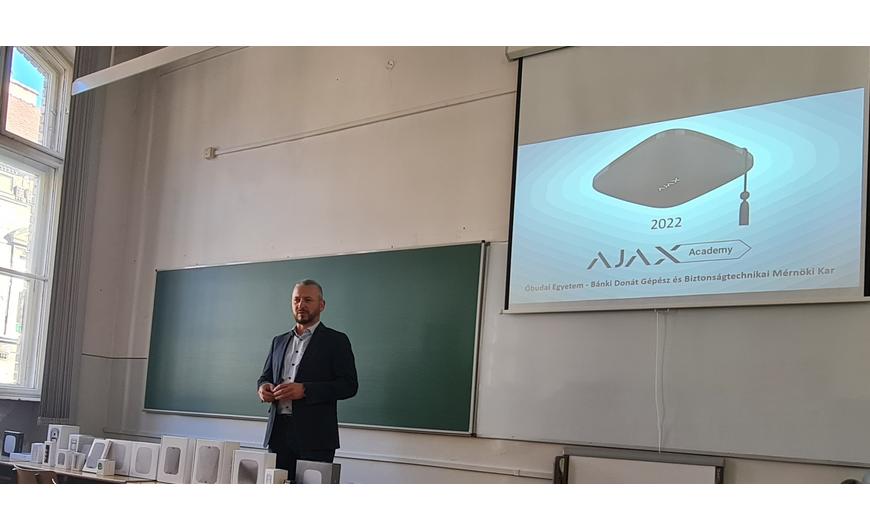 Megkezdődött az Ajax Systems riasztórendszerek egyetemi oktatása
