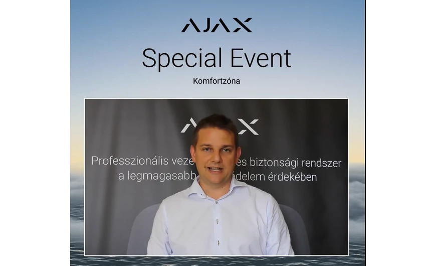 Szász Gábor - Business development manager, Ajax Systems