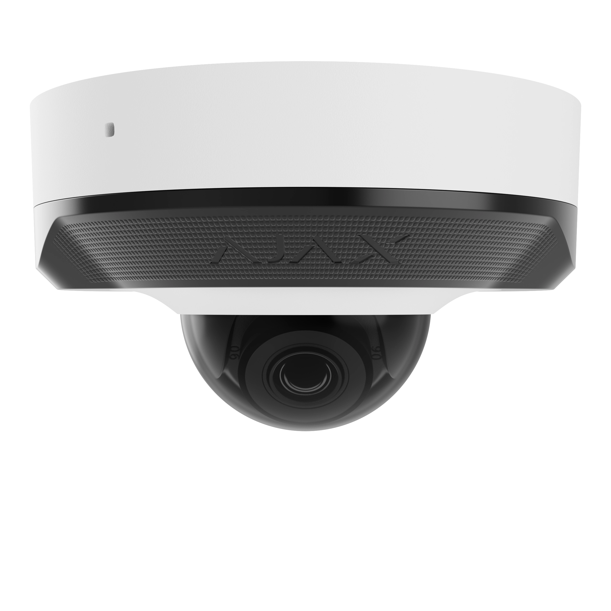 AJAX DomeCam Mini (8 Mp/2.8mm) WH - AJAX Intelligens 8 Mp-es IP Dome kamera, fehér szín